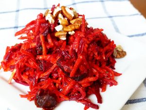Carrot Beet Salad with Dates and Toasted Pecans (AIP Option, Paleo, GAPS, SCD)