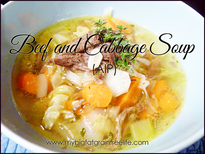 AIP Beef and Cabbage Soup