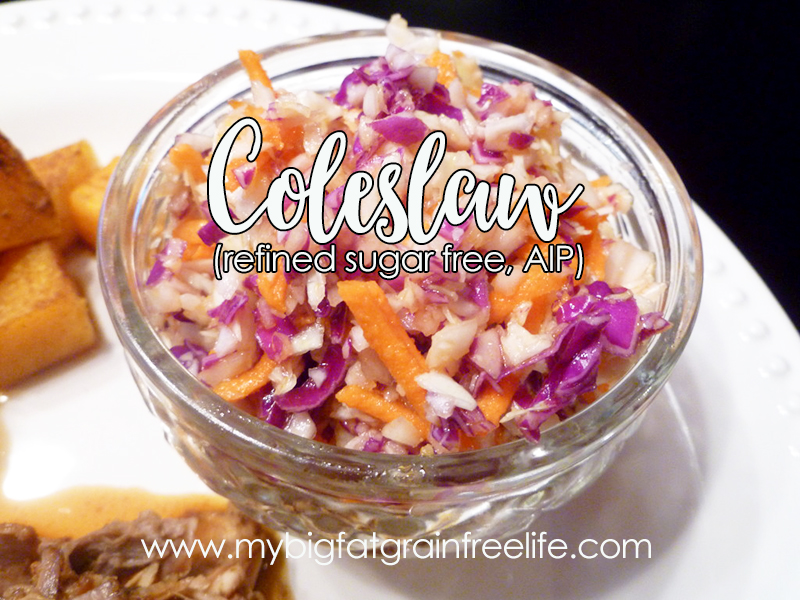 Peruvian Inspired Coleslaw (No Mayo Dressing) - Sense & Edibility