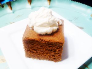 Gingerbread Snack Cake (grain free, dairy free, refined sugar free)