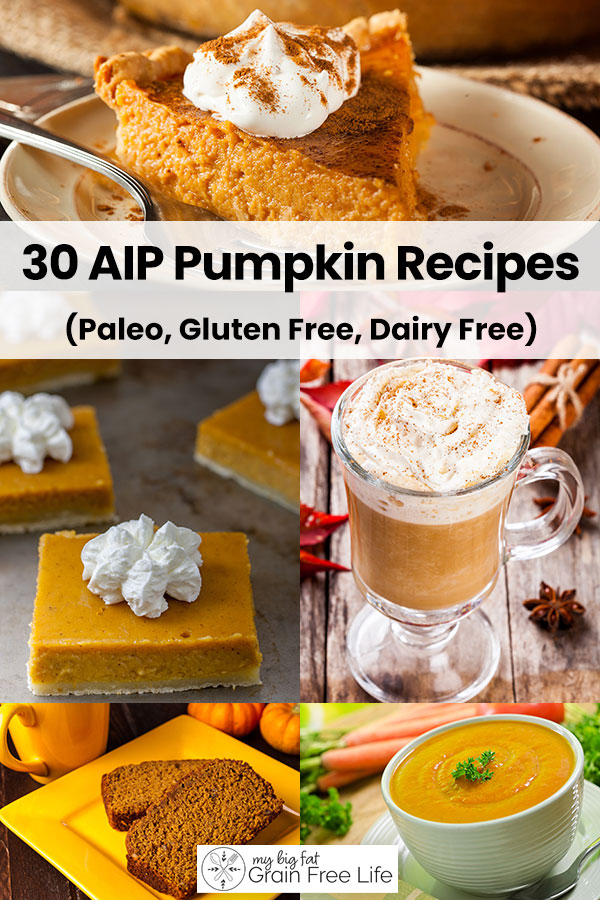 30 AIP Pumpkin Recipes (Paleo, Gluten Free, Dairy Free)