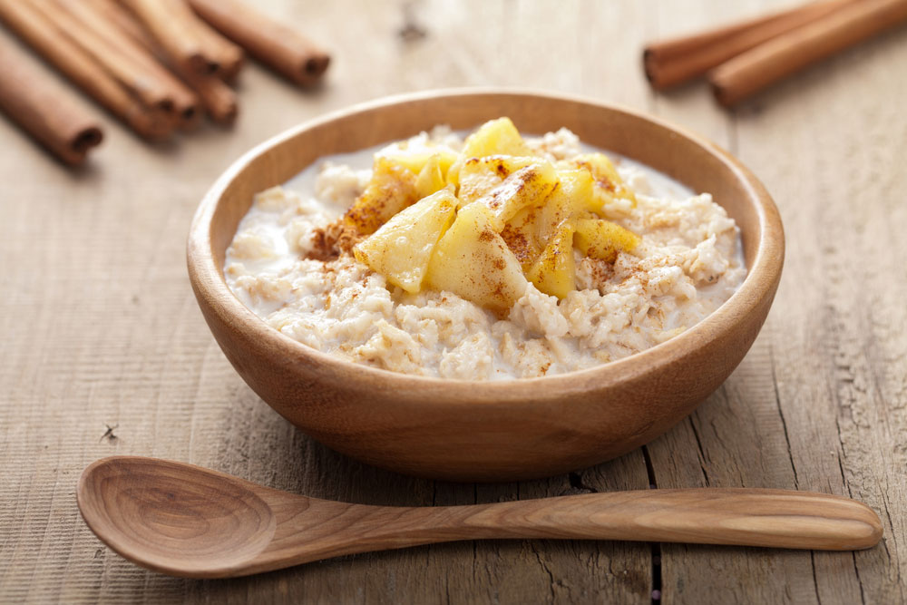 apple cinnamon aip porridge 