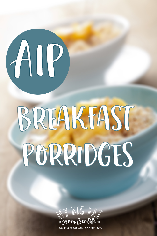 AIP Breakfast Porridge Round Up