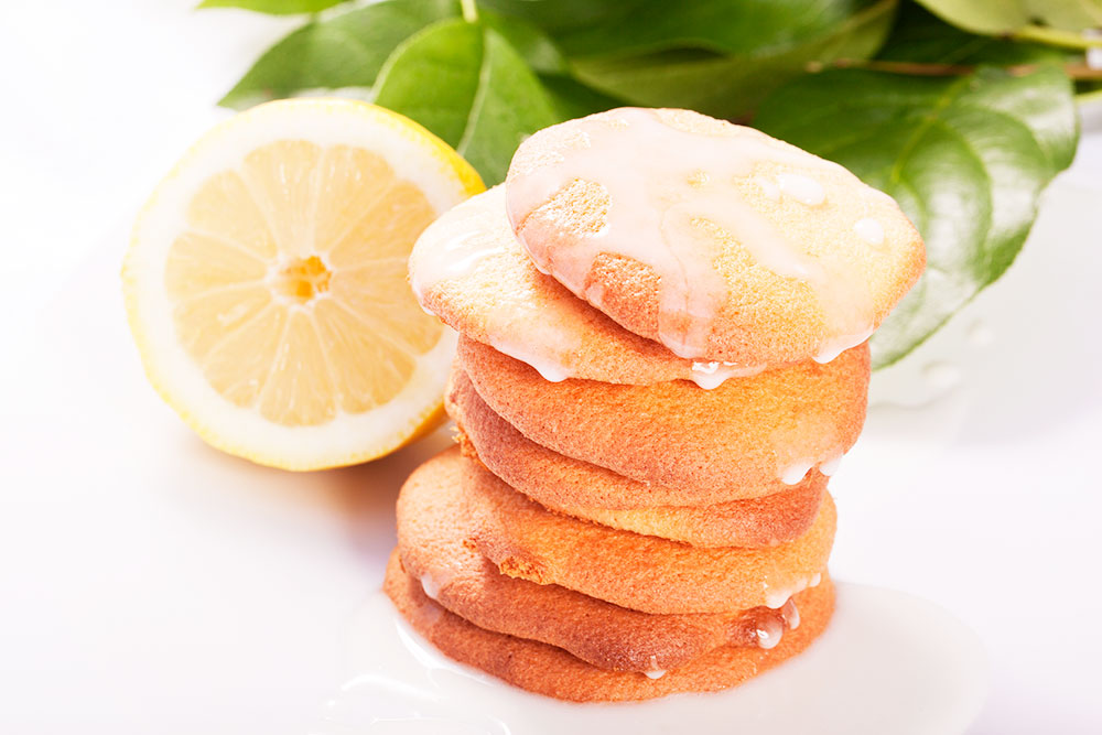 iced lemon cookies