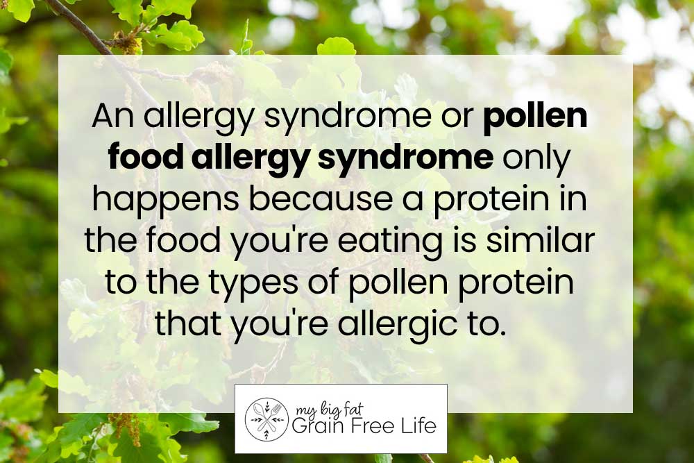 pollen food allergy syndrome