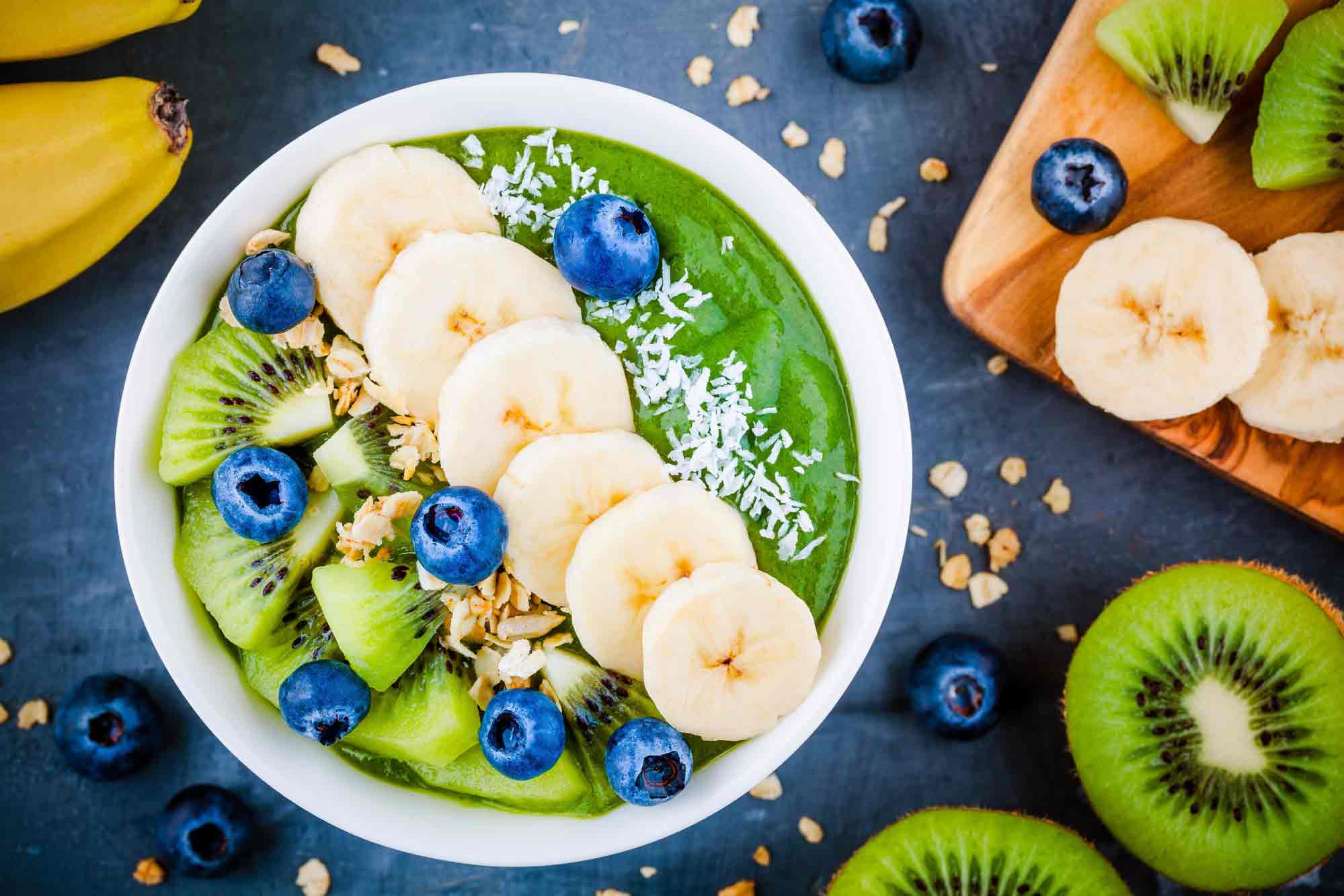 AIP green smoothie bowl