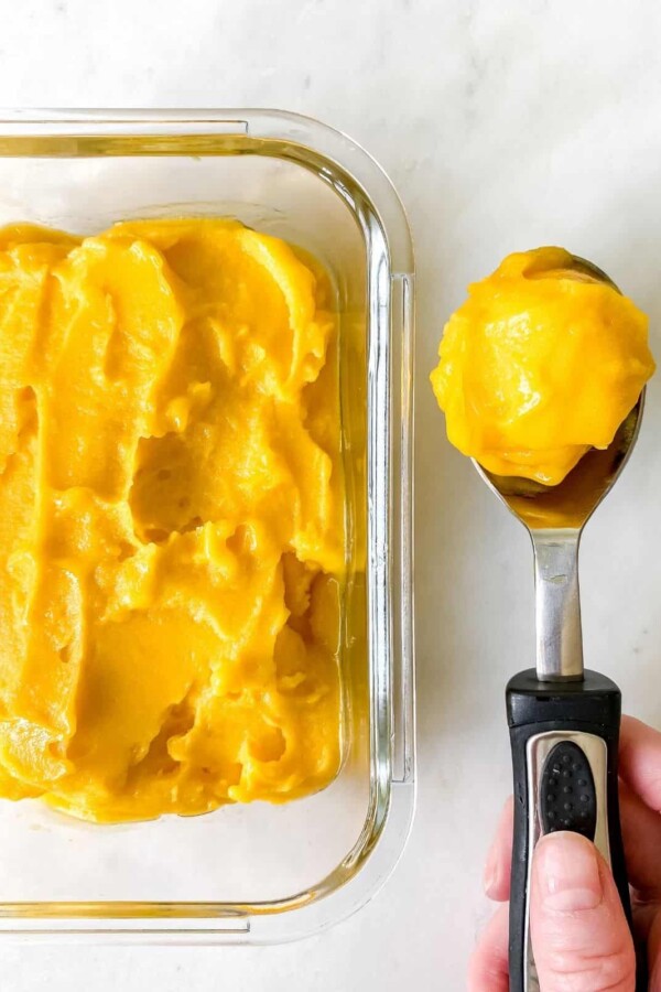 mango sorbet dairy free