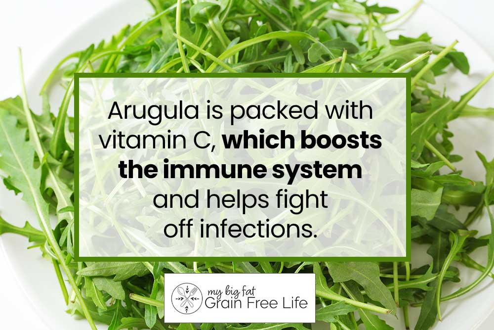 Arugula Provides Immune System Support