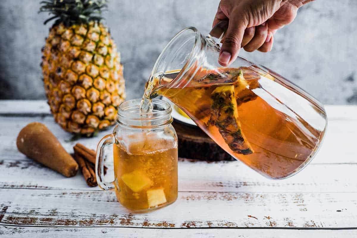 pineapple peel tea