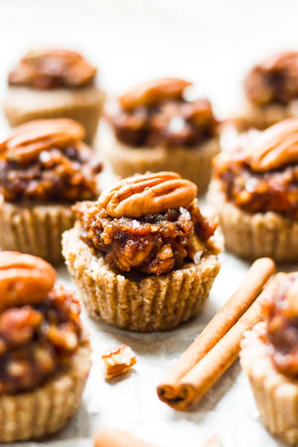 mini pecan pie tarts