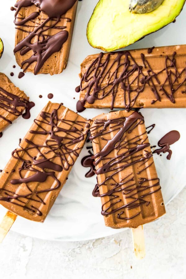 avocado fudgesicles