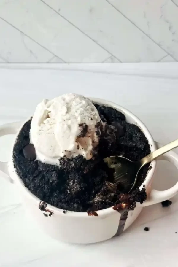 gluten-free mug brownie