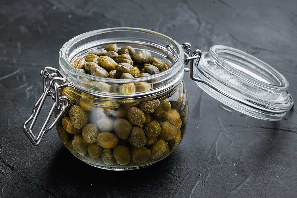 jar of capers