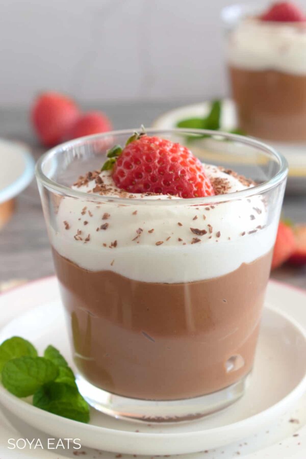 vegan chocolate mousse