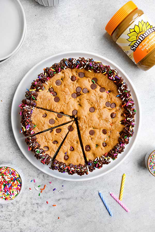 Vegan Cookie Cake