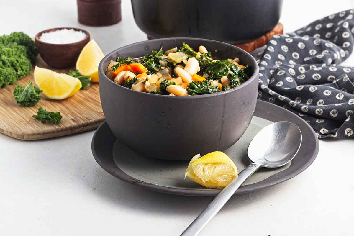 kale soup with white beans