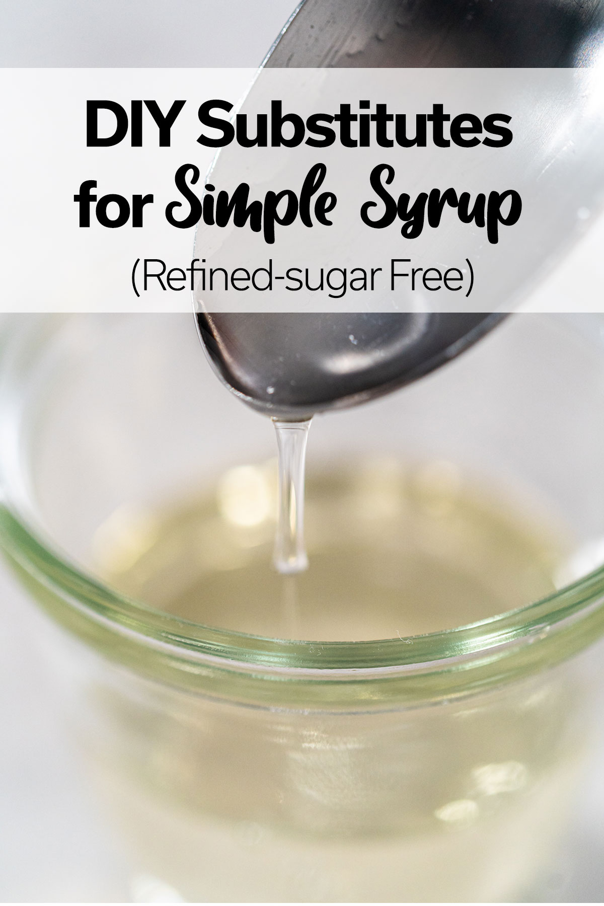 homemade simple syrup