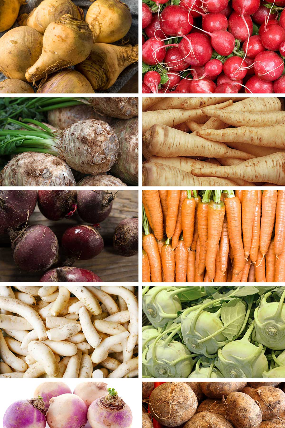 low-starch root vegetables