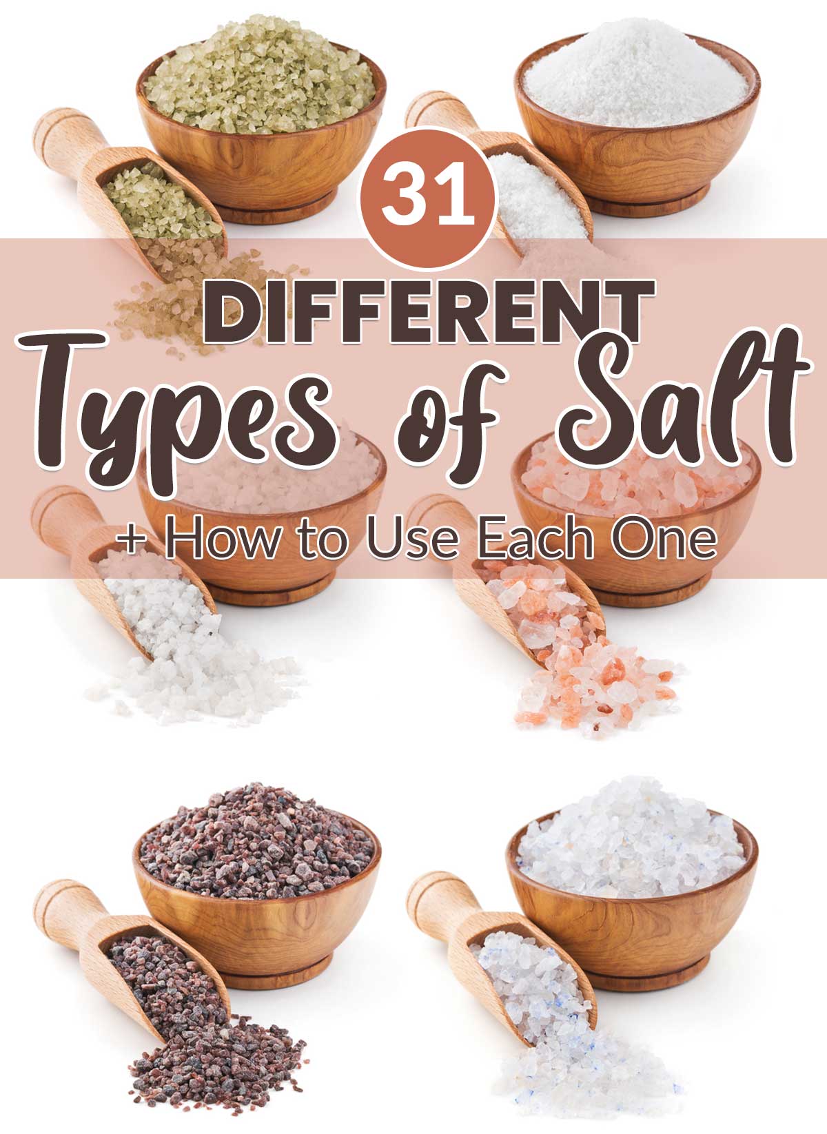 different types of salt