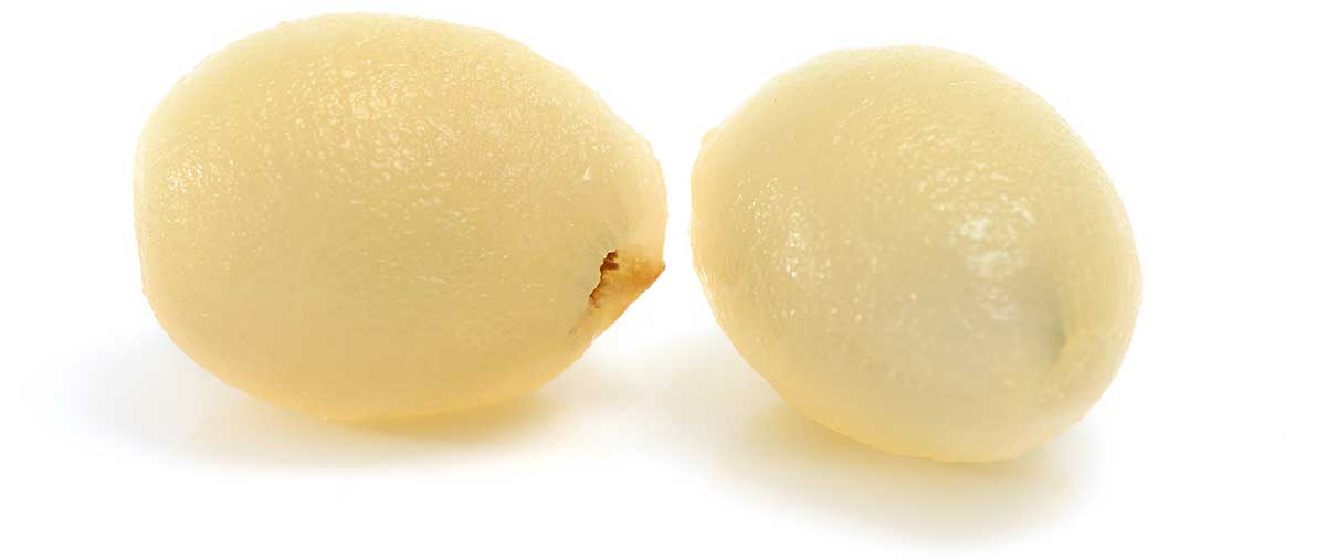 peeled rambutan