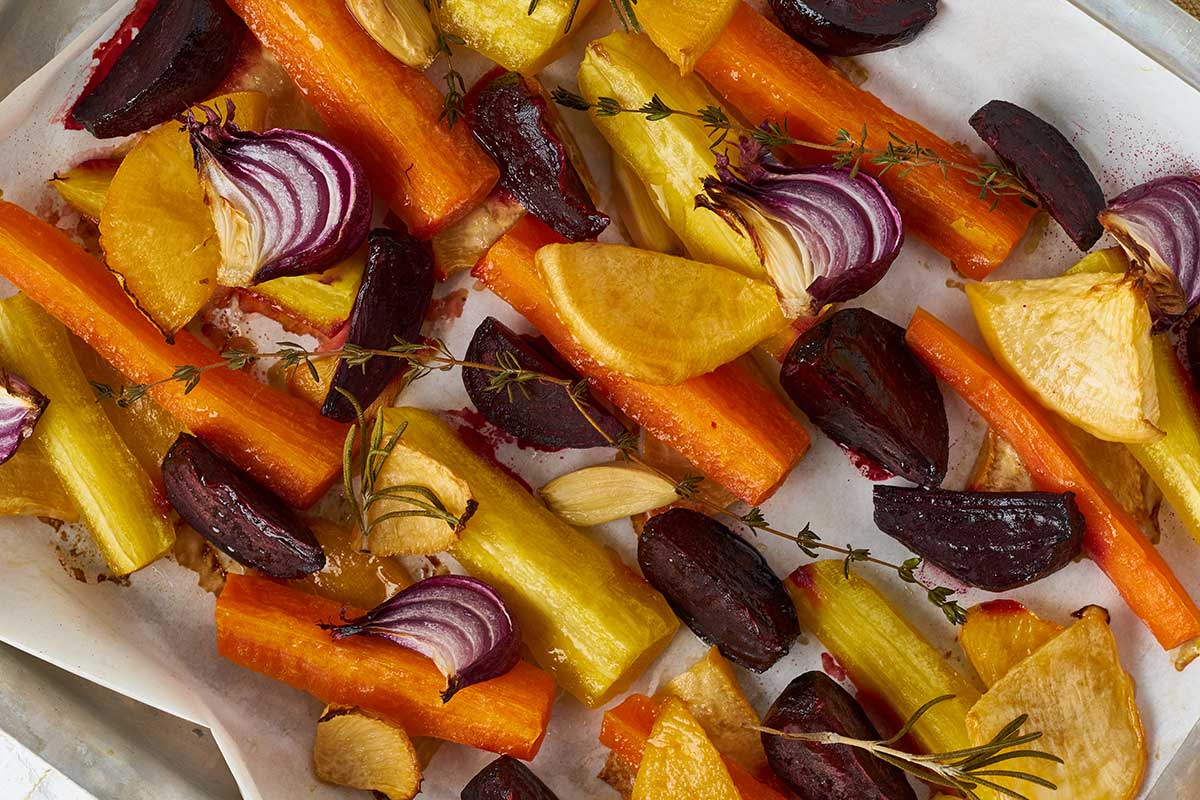 roasted root vegetables